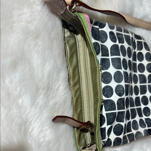 Kate Spade Black and Cream Dot Crossbody Bag - Picture 5 of 6